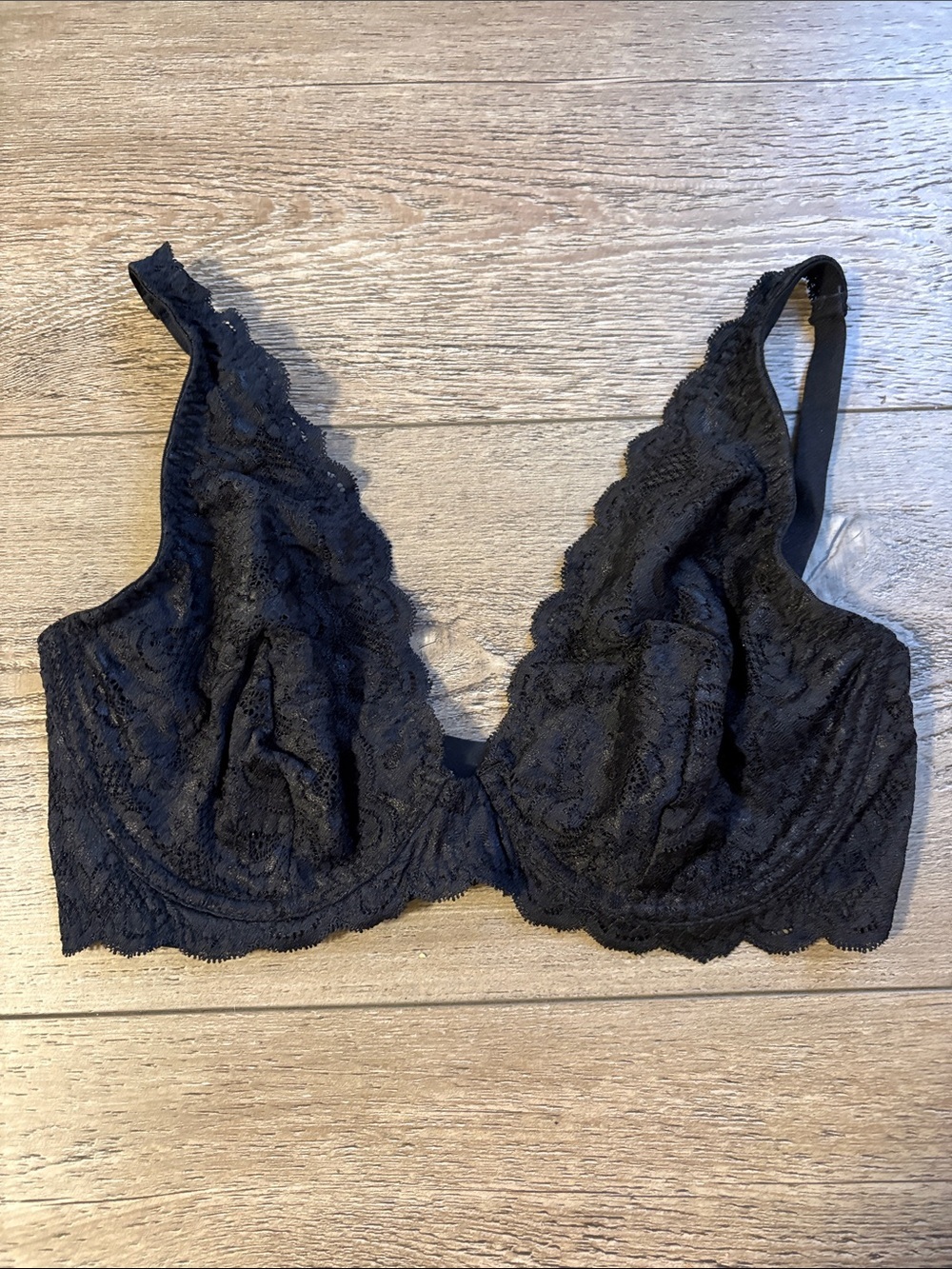 Cosabella Never Say Never Candie Underwire Black Lace Bra 32DD